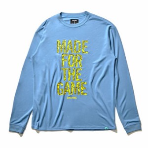  バスケットロング　Tシャツ ウェア   スポルディング Spalding MADE for THE GAME L/S L.Bl