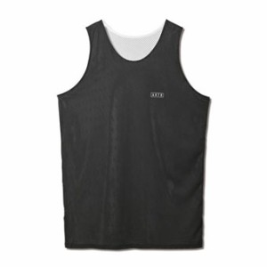  バスケットノースリーブ　タンクトップ ウェア   アクター AKTR BASIC REVERSIBLE TANK BLACKx