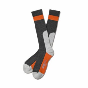  バスケットソックス ウェア  クルーソックス  アクター AKTR FUTURE SOCKS D-GRAYxORANGE   