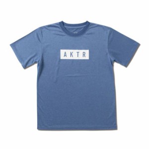  バスケットTシャツ ジュニア キッズ ウェア   アクター AKTR KIDS AKTR LOGO SPORTS TEE BL