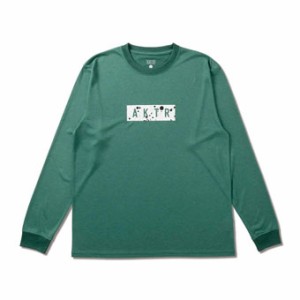  バスケットロング　Tシャツ ウェア   アクター AKTR SPLASH BOX LOGO L/S SPORTS TEE GR