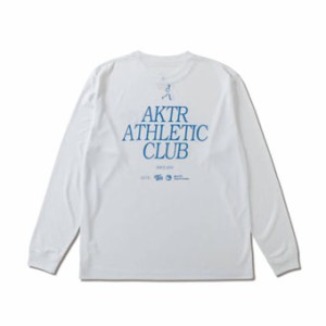  バスケットロング　Tシャツ ウェア   アクター AKTR xSPORTY AAC L/S SPORTS TEE WHITE 