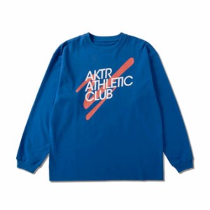  バスケットロング　Tシャツ ウェア   アクター AKTR xSPORTY AAC COTTON L/S TEE  BLUE 