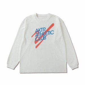  バスケットロング　Tシャツ ウェア   アクター AKTR xSPORTY AAC COTTON L/S TEE  WHITE