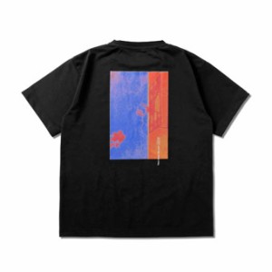  バスケットTシャツ ウェア   アクター AKTR DRYTECH NEO-POP PHOTO TEE BLACK   ストリ