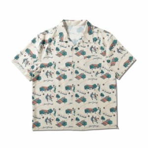  バスケットTシャツ ウェア   アクター AKTR ALOHA SHIRTS ERCU   ストリート 【MEN'S】