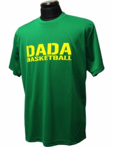  バスケットTシャツ ウェア  ビッグ　ロゴ  ダダ DADA DADA Big Logo Tee Grn/Yel   【MEN