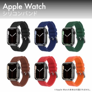 applewatchバンド シリコン applewatch バンド シリコン アップルウォッチ シリコンバンド アップルウォッチ スポーツバンド オレンジ