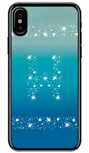 Cf LTD アロハ イニシャル オーシャン W （クリア） / for iPhone X/XS/Apple iphoneX iphoneXS ケース カバー iphone XS カバーアイフォ