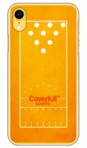 ボウリングレーン オレンジ （クリア） / for iPhone XR/Apple Coverfull ハードケース iphoneXR ケース iphoneXR カバー ケース アイフ
