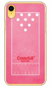 ボウリングレーン ピンク （クリア） / for iPhone XR/Apple Coverfull ハードケース iphoneXR ケース iphoneXR カバー ケース アイフォ