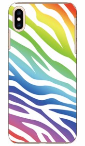 マルチゼブラパターン / for iPhone XS Max/Apple SECOND SKIN ケース クリア スマホカバー スマホケース アイフォン カバー アイフォー