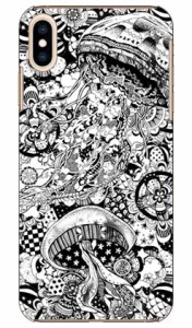 kion 「Jellyfish」 / for iPhone XS Max/Apple SECOND SKIN ケース クリア スマホカバー スマホケース アイフォン カバー アイフォーン 