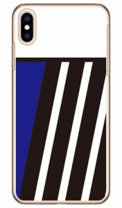 BLUE ＆ BLACK ブルー （クリア） design by ROTM / for iPhone XS Max/Apple SECOND SKIN ハードケース iphoneXS Max ケース iphoneXS M