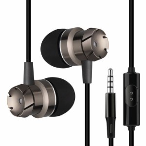 テレワークなどに使える3.5mm対応でマイク内蔵のイヤホン HS017 3.5mm YP2