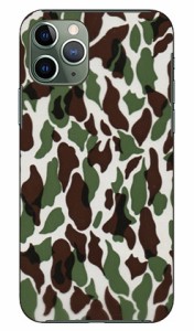 ウッドランド迷彩 TYPE3 / for iPhone 11 Pro/Apple SECOND SKIN ケース クリア スマホカバー スマホケース アイフォン カバー アイフォ