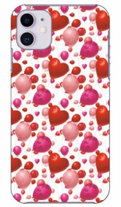 Loveballoon ピンク produced by COLOR STAGE / for iPhone 11/Apple Coverfull ケース クリア スマホカバー スマホケース アイフォン カ