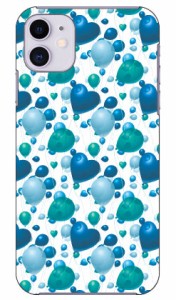 Loveballoon ブルー produced by COLOR STAGE / for iPhone 11/Apple Coverfull ケース クリア スマホカバー スマホケース アイフォン カ