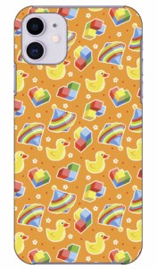 toyduck オレンジ produced by COLOR STAGE / for iPhone 11/Apple Coverfull ケース クリア スマホカバー スマホケース アイフォン カバ