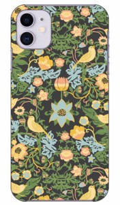 SINDEE 「Mystical Flower （グリーン）」 / for iPhone 11/Apple SECOND SKIN ケース クリア スマホカバー スマホケース アイフォン カ