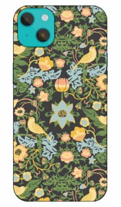 SINDEE 「Mystical Flower （グリーン）」 iPhone14 Plus(6.7インチ) Apple SECOND SKIN スマホケース ハードケース iphone14 plus 6.7in