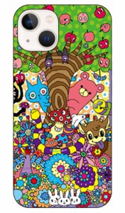 aaaaiWORKS 「森」 iPhone14 (6.1インチ) Apple SECOND SKIN セカンドスキン 全面 受注生産 スマホケース ハードケース iphone14 6.1inch