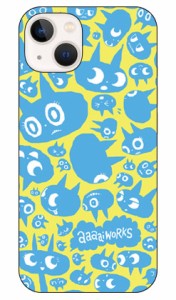 aaaaiWORKS 「ねこちゃん」 iPhone14 (6.1インチ) Apple SECOND SKIN 全面 受注生産 スマホケース ハードケース iphone14 6.1inch ケース