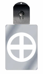 光るキーホルダー 家紋シリーズ 轡 （くつわ） USB充電 バッグチャーム LEDライト 夜道 交通安全 防犯 誕生日 プレゼント ギフト アクリ
