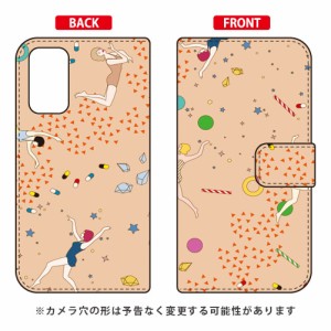 手帳型スマートフォンケース YOKEY 「Milky Way」 / for Galaxy S20+ 5G SCG02/au SECOND SKIN スマホケース scg02 sc52a オリンピックエ