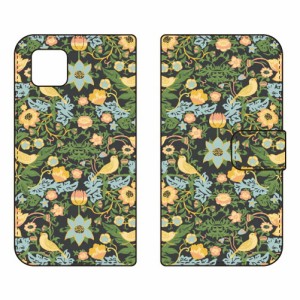 手帳型スマートフォンケース SINDEE 「Mystical Flower （グリーン）」 / for AQUOS sense6 SHG05/au SECOND SKIN shg05 sh-54b ケース 