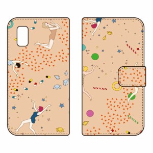 手帳型スマートフォンケース YOKEY 「Milky Way」 / for AQUOS wish SHG06/au SECOND SKIN スマホケース shg06 ケース aquos wish shg06 