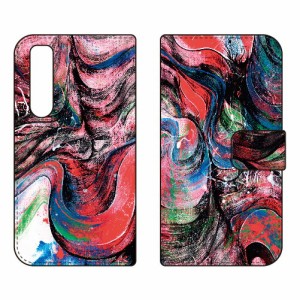 手帳型スマートフォンケース Yohei Takahashi 「Dejavu2015_01」 / for Xperia 5 III SOG05/au SECOND SKIN xperia 5 mark3 ケース カバ