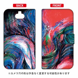 手帳型スマートフォンケース Yohei Takahashi 「Dejavu2015_02」 / for Xperia 8 SOV42/au SECOND SKIN xperia 8 ケース カバー 8 ケース