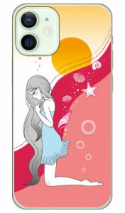 Wavelet （クリア） design by いせきあい / for iPhone 12 mini/Apple Coverfull スマホケース ハードケース アップル iphone12 mini ip