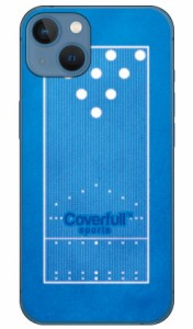 ボウリングレーンブルー （クリア） / for iPhone 13 mini Apple Coverfull スマホケース ハードケース アップル iphone13 mini ケース i