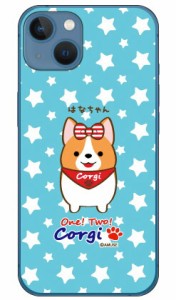 いちにのコーギーシリーズ はなちゃん （クリア） / for iPhone 13 mini Apple スマホケース ハードケース アップル iphone13 mini ケー