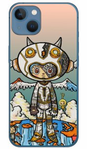 ジャイアントロボット （クリア） design by 326 / for iPhone 13 mini Apple SECOND SKIN スマホケース ハードケース アップル iphone13