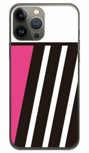 PINK ＆ BLACK ピンク （クリア） design by ROTM / for iPhone 13 Pro/Apple SECOND SKIN ハードケース アップル iphone13 pro ケース i