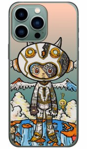 ジャイアントロボット （クリア） design by 326 / for iPhone14 Pro Max Apple SECOND SKIN ハードケース iphone14promax ケース iphone