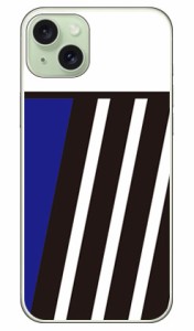 BLUE ＆ BLACK ブルー （クリア） design by ROTM / for iPhone 15 Plus ケース iphone15 本体 保護 iphone ケース iphone15 ハードケー