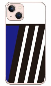 BLUE ＆ BLACK ブルー （クリア） design by ROTM / for iPhone 13/Apple SECOND SKIN ハードケース アップル iphone13 ケース iphone13 