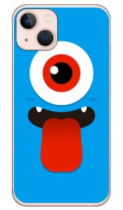 ひとつめくん サックスブルー （クリア） / for iPhone 13/Apple YESNO ハードケース アップル iphone13 ケース iphone13 カバー アイフ