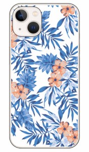 リゾートフラワー ホワイト （クリア） / for iPhone14/Apple SECOND SKIN ハードケース iphone14 ケース iphone14 カバー アイフォーン1