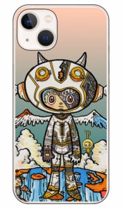 ジャイアントロボット （クリア） design by 326 / for iPhone14/Apple SECOND SKIN ハードケース iphone14 ケース iphone14 カバー アイ