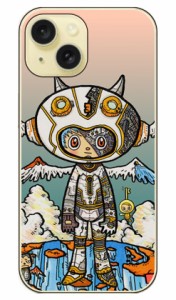 ジャイアントロボット （クリア） design by 326 / for iphone 15 ケース iphone15 本体 保護 iphone ケース iphone15 ハードケース ipho