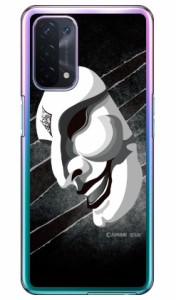 宣弘社ヒーローシリーズ 月光仮面（サタンの爪ブラック） （クリア） design by figeo / for OPPO A54 5G OPG02/au Coverfull oppo a54 5