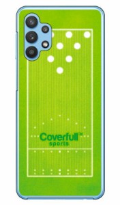 ボウリングレーン グリーン （クリア） / for Galaxy A32 5G SCG08/au Coverfull ハードケース ギャラクシー a32 ケース ギャラクシー a3