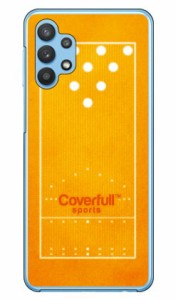 ボウリングレーン オレンジ （クリア） / for Galaxy A32 5G SCG08/au Coverfull ハードケース ギャラクシー a32 ケース ギャラクシー a3