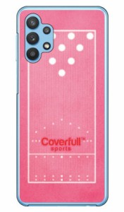 ボウリングレーン ピンク （クリア） / for Galaxy A32 5G SCG08/au Coverfull ハードケース ギャラクシー a32 ケース ギャラクシー a32 