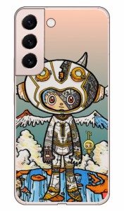 ジャイアントロボット （クリア） design by 326 / for Galaxy S22 SCG13/au SECOND SKIN ハードケース galaxy s22 ケース カバー ギャラ